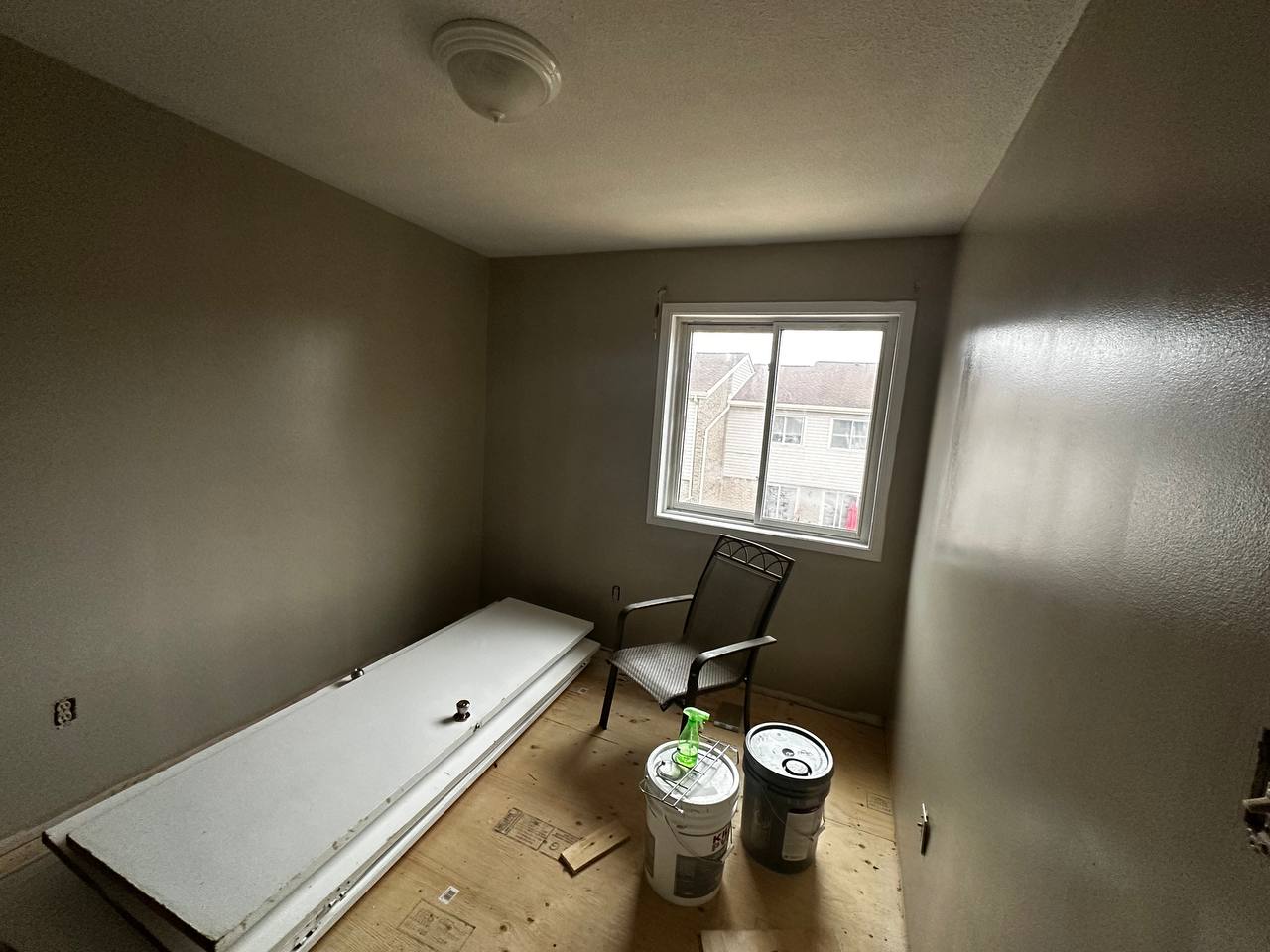 Interior painting and wall finish work