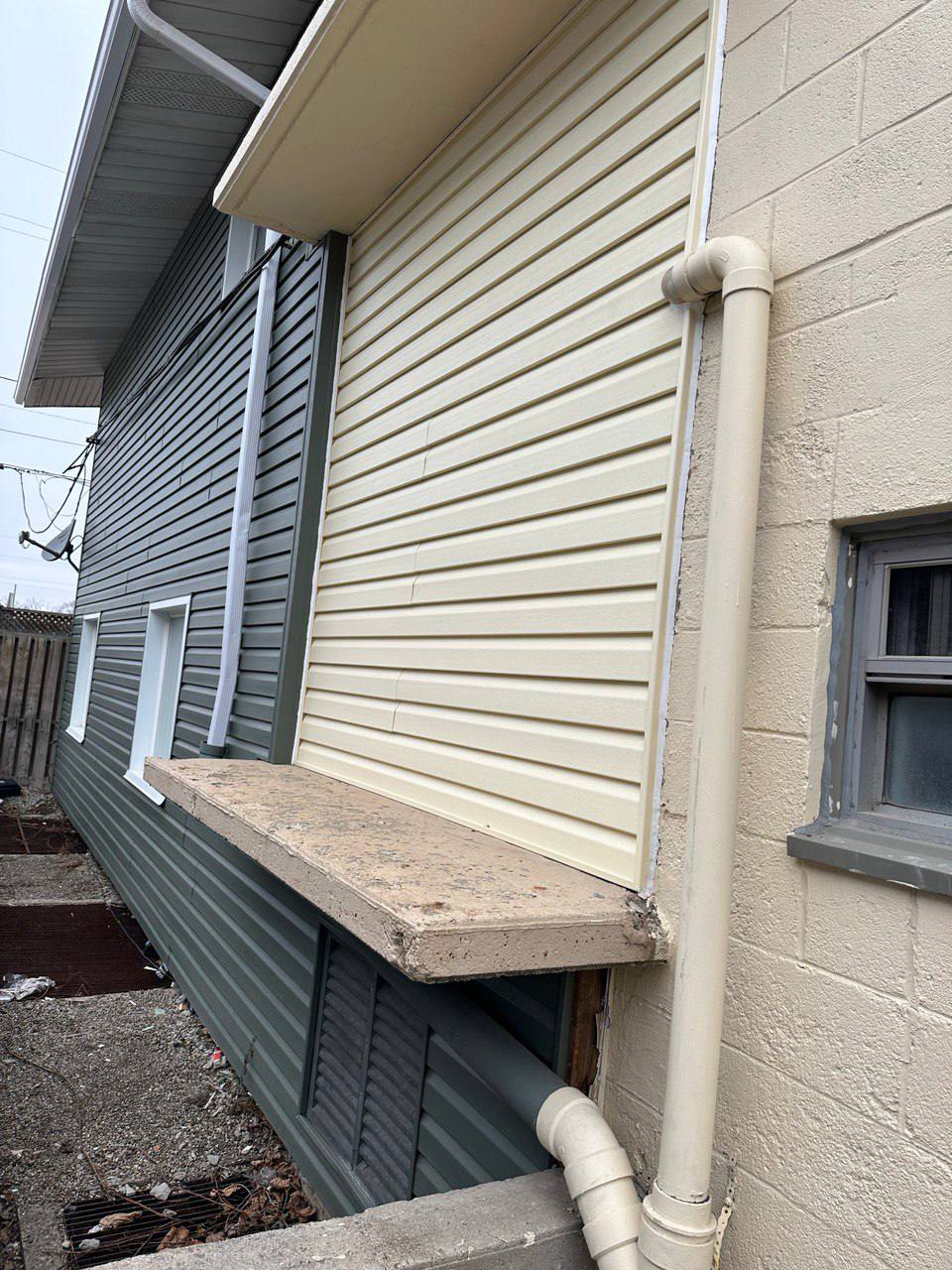 Exterior envelope waterproofing and joint detail work