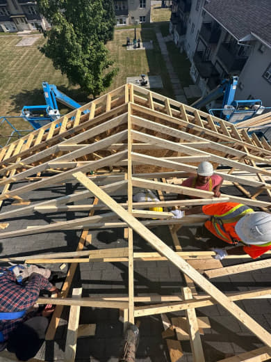 SIG Construction framing project photo 33