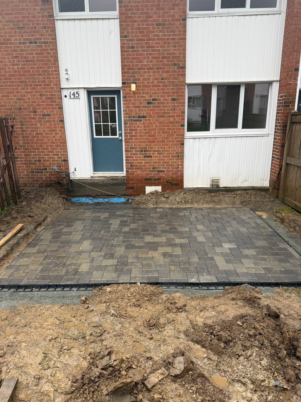 Landscaping and hardscaping project work